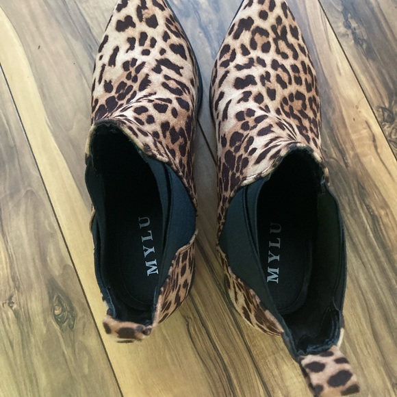Leopard print booties - Picture 4 of 5